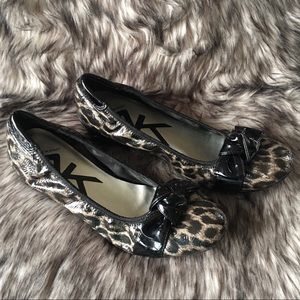 Anne Klein Drenty Animal Print Paten Leather 9.5